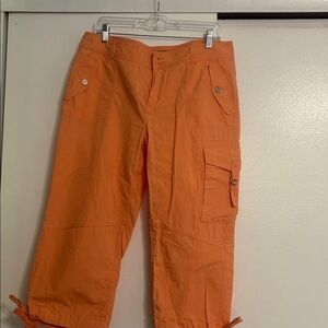 American Living Orange Cargo Pants